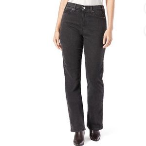 Signature by Levi Strauss Black Boot Cut Pants Size 10